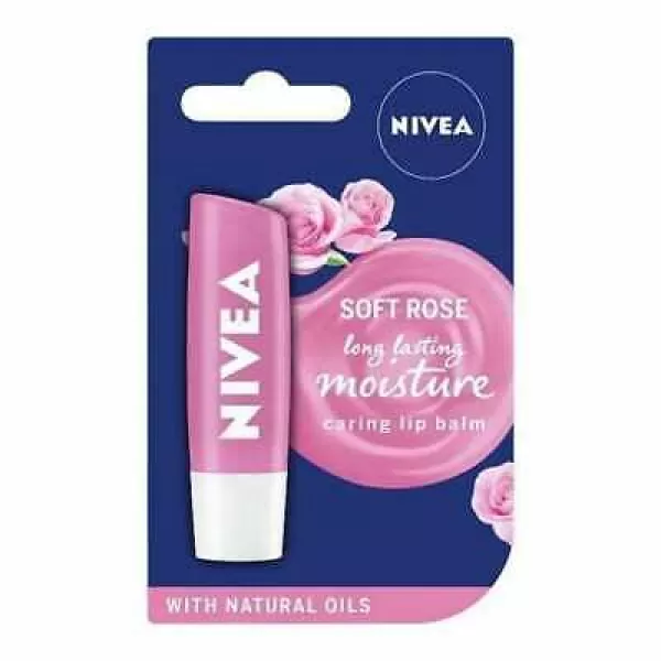 Nivea Lip Balm  Soft Rose