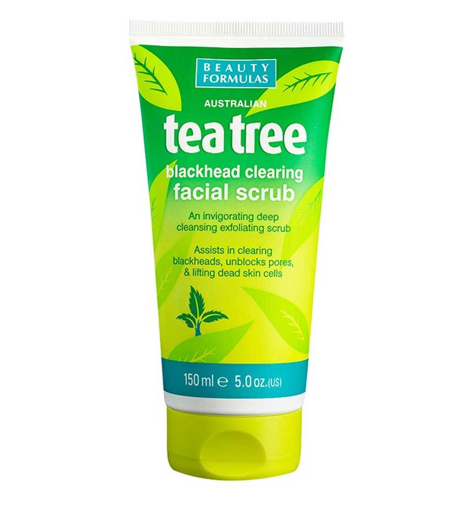 Beauty Formulas Tea Tree Face Scrub