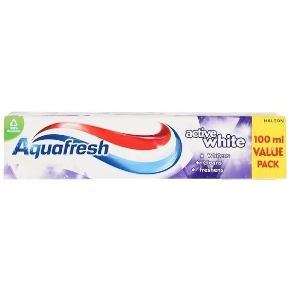 Aquafresh Toothpaste 100ml Active White