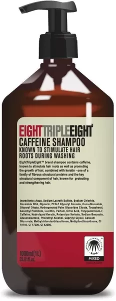 Triple Eight Caffeine Shampoo