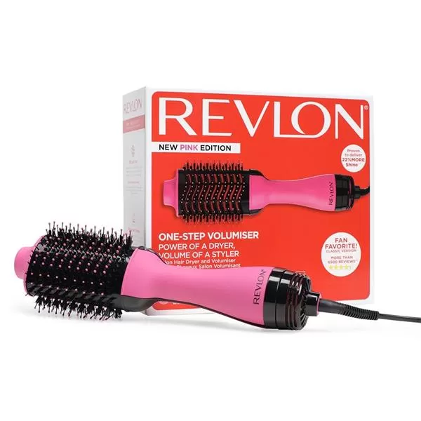 Revlon One-Step Hair Dryer And Volumizer - Pink