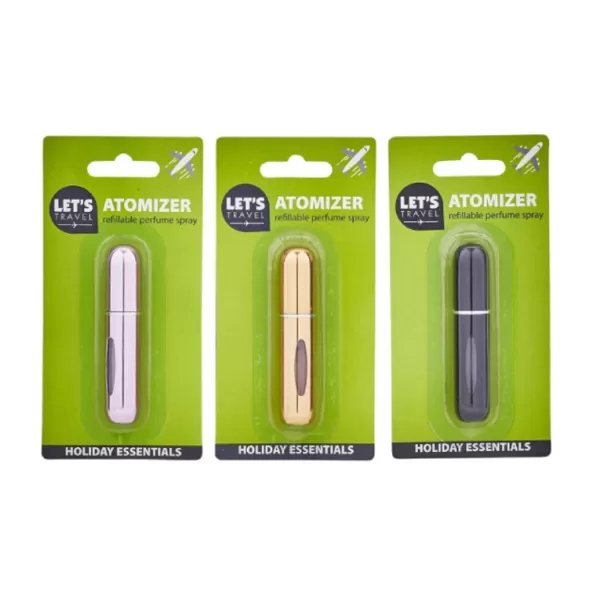 LET'S TRAVEL ATOMIZER (MIXED COLOURS)