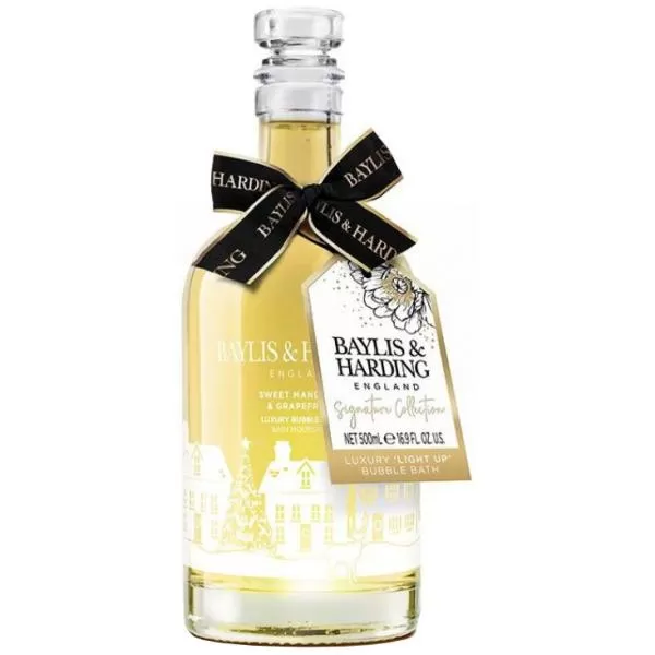 BAYLIS & HARDING 500ML LUXURY BUBBLY BATH SWEET MANDARIN & GRAPEFRUIT