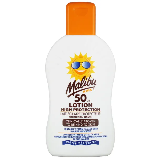 Malibu Sun Kids SPF50 High Protection Lotion