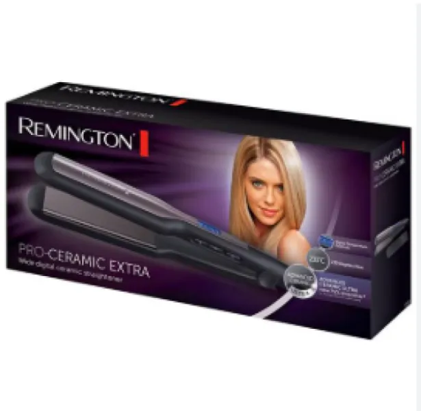 Remington Hair Straightener | Pro-Ceramic lWide Digital 