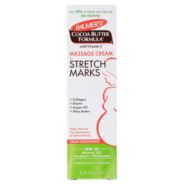 PALMER'S COCOA BUTTER FORMULA 125G MASSAGE CREAM FOR STRETCH MARKS