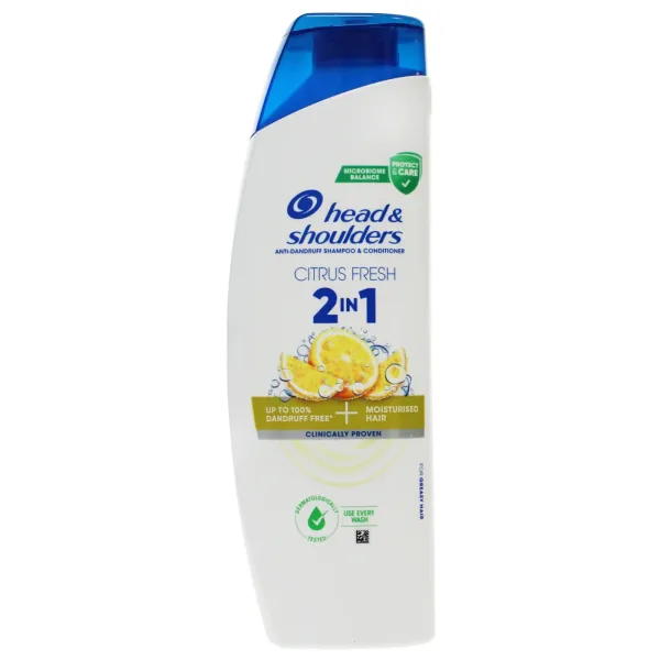 HEAD&SHOULDERS 330ML S/POO 2IN1 CITRUS