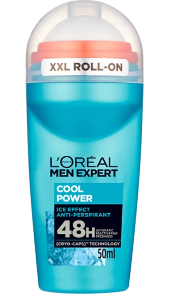 L'Oréal Men Expert Cool Power 48H Anti-Perspirant Deodorant  Roll  On