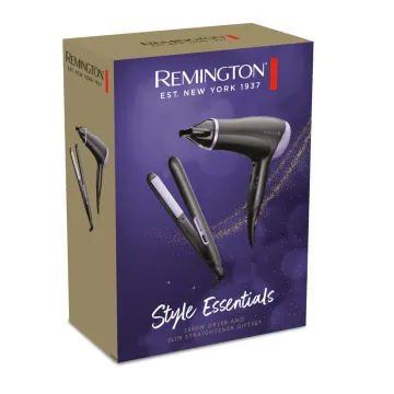 Remington Hair Dryer & Straightener Gift Set / Twin 2000w & Slim Starightner