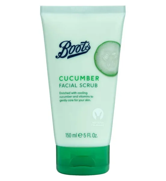 Boots Cucumber Facial Scrub