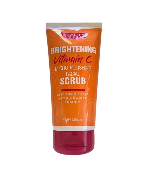 Beauty Formulas Brightening Vitamin C Facial Scrub