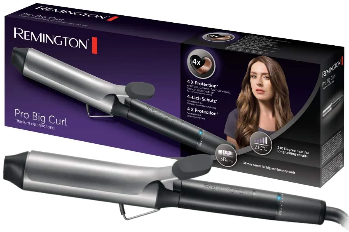 Remington Pro Big Curl Titanium Tong - CI5538