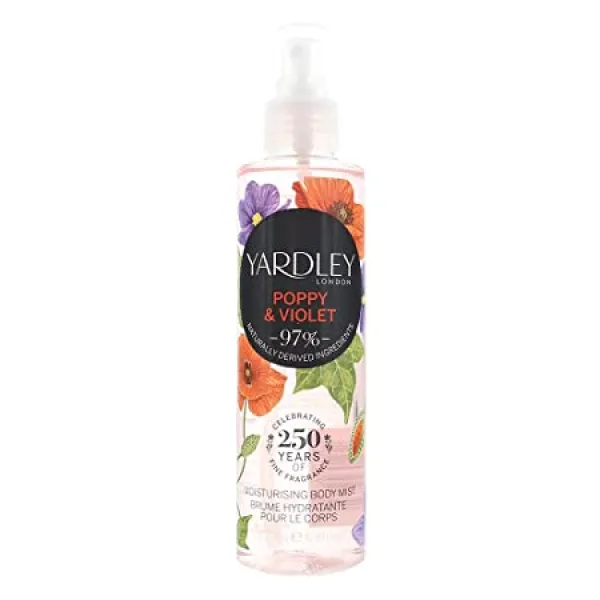 Yardley London Poppy & Violet Fragrance Mist