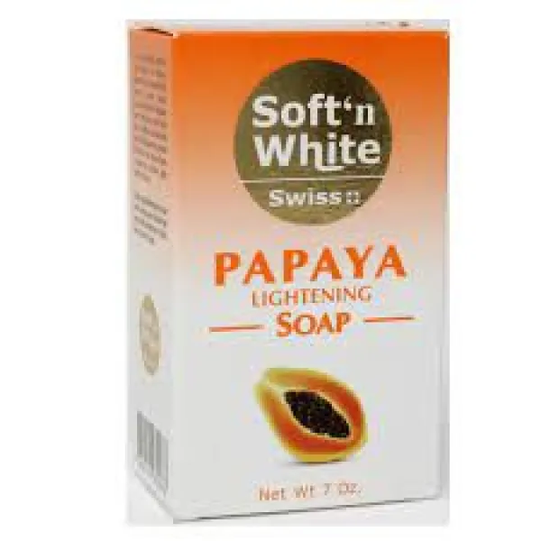 Soft n' White Swiss Papaya Soap