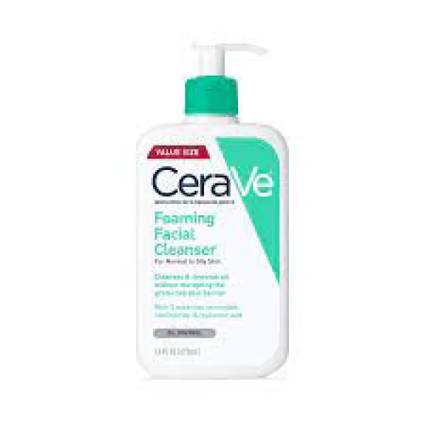 Cerave Foaming Cleanser For Normal To Oily Skin