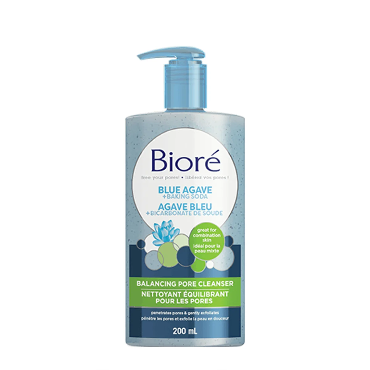 Biore Blue Agave & Baking Soda Balancing Pore Cleanser