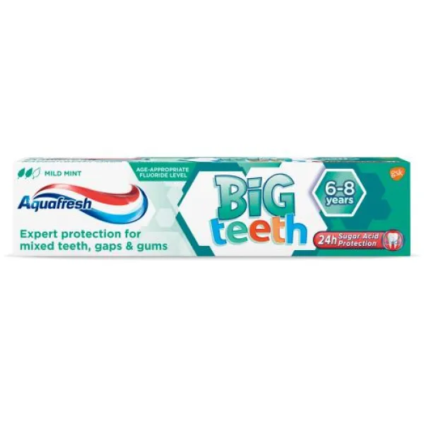 Aquafresh Big Teeth Toothpaste - 6-8 Years