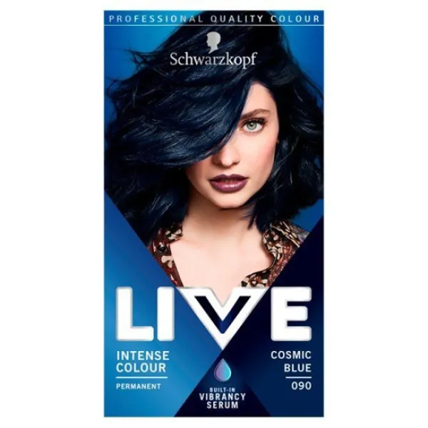 Schwarzkopf LIVE Intense Colour 090 Cosmic Blue Hair Dye