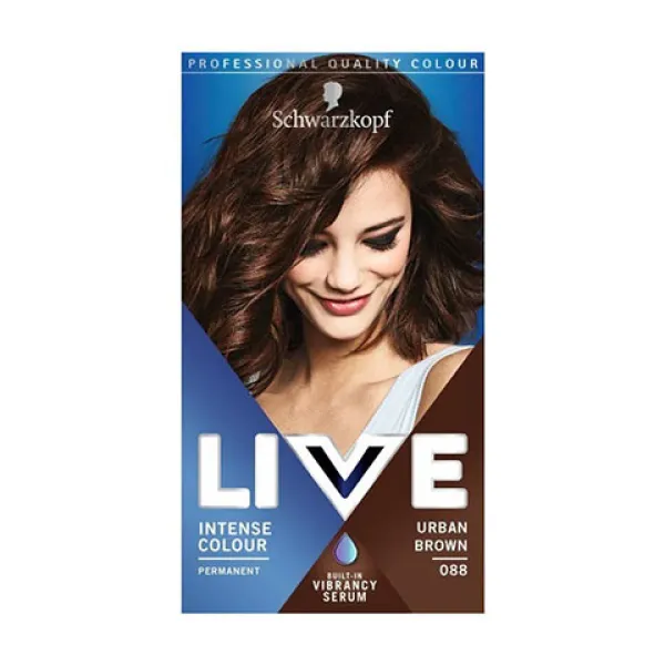 Schwarzkopf LIVE Intense Colour 088 Urban Brown Hair Dye