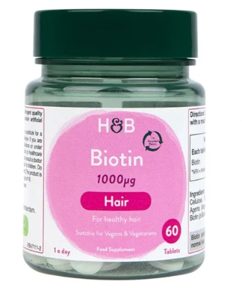 Holland and Barrett Biotin 1000ug