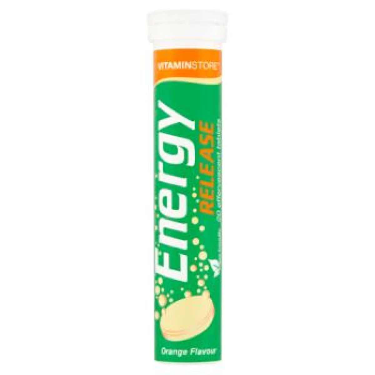 Vitamin Store Energy Release Orange Flavour Tablets 20pcs
