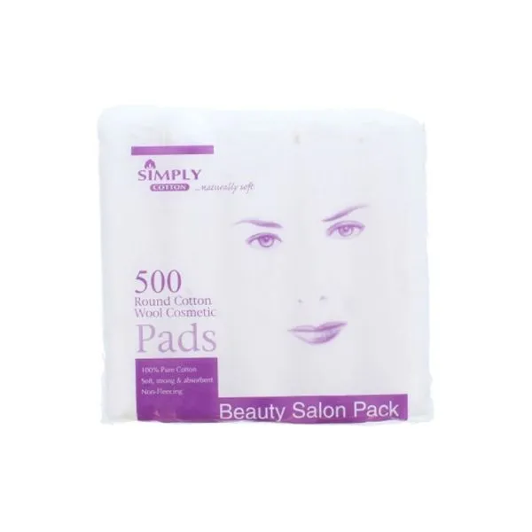 Simply Cotton Round Cosmetics Pads