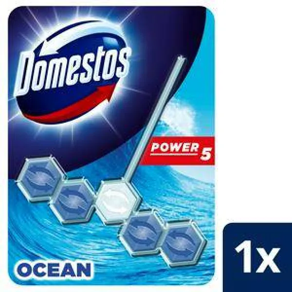 Domestos Power 5 Rim Block Ocean 55g