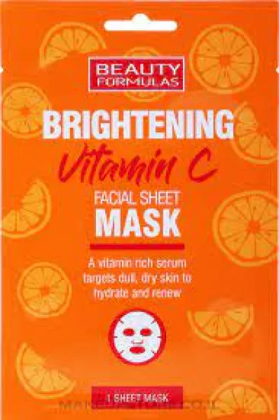 Beauty Formulas Vitamin C Facial Mask