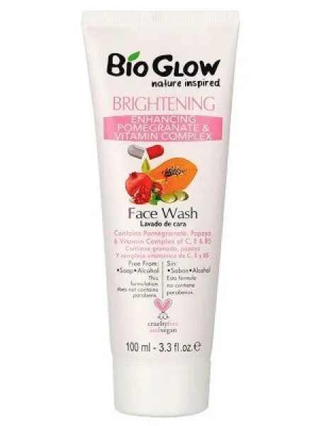 Bio Glow Brightening Enhancing Pomegranate and Vitamin Complex - Face Wash