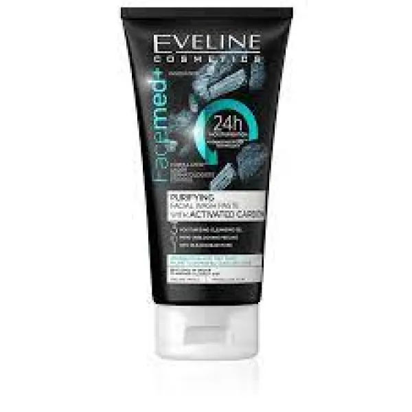 Eveline Purifying Facial Wash Paste With Activated Carbon