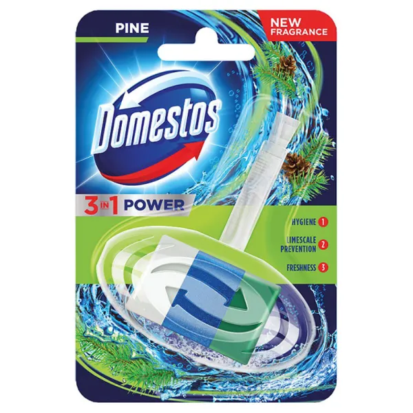 Domestos Toilet Block Pine Lab 40g