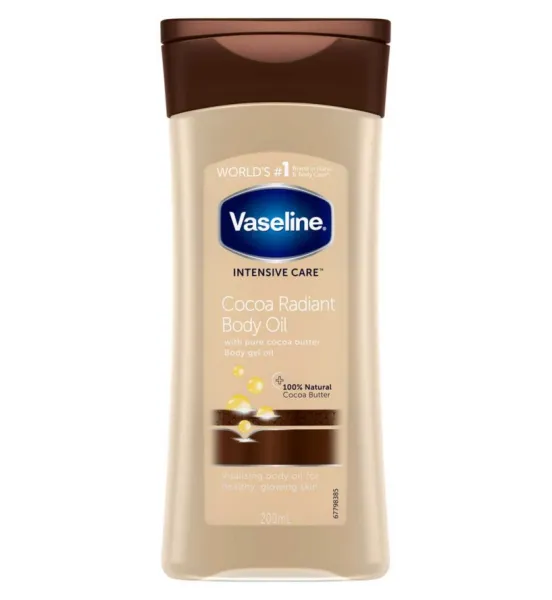 Vaseline Essential Moisture Cocoa Radiant Body Oil