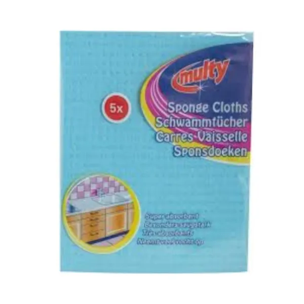 Multy Sponge Cloths - 5pcs