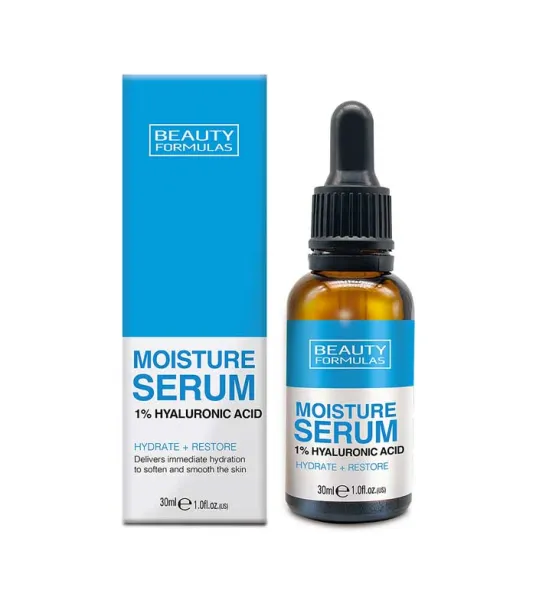 Beauty Formulas Moisture  Serum 1% Hyaluronic Acid