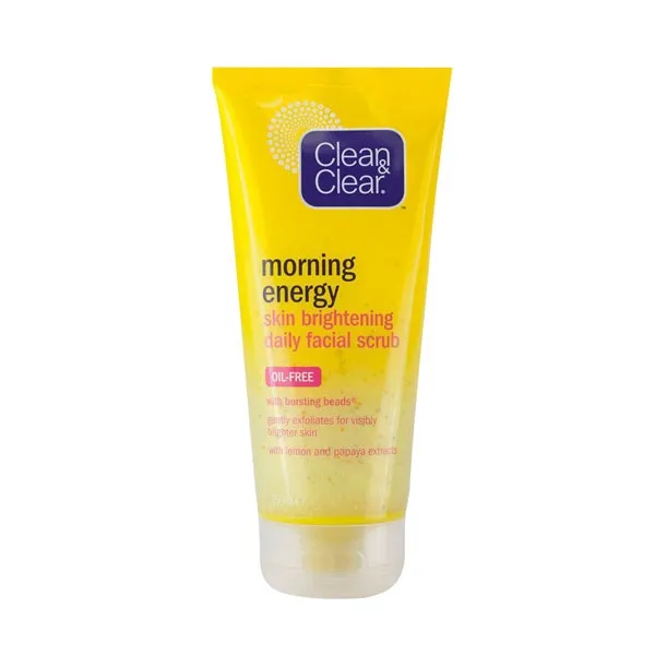 Clean & Clear Morning  Energy Skin Brightening Daily Facial Scrub