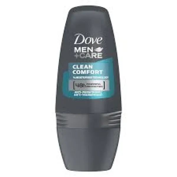 Dove Men+Care Clean Comfort Antiperspirant Deodorant Roll-On