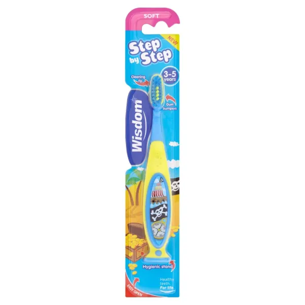 Wisdom Step By Step Tooth Brush  3-5Year