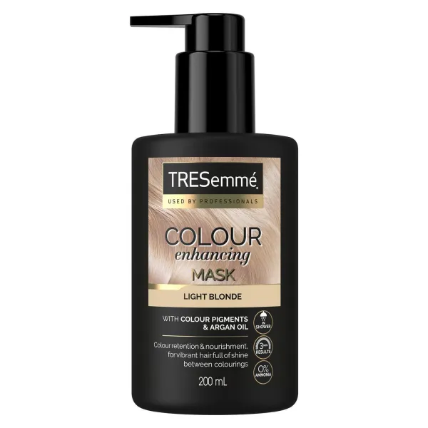 Tresemme Hair Mask  Pump Colour Enhancing Light Blonde