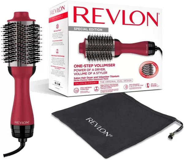 Revlon Salon One-Step Hair Dryer and Volumiser Titanium