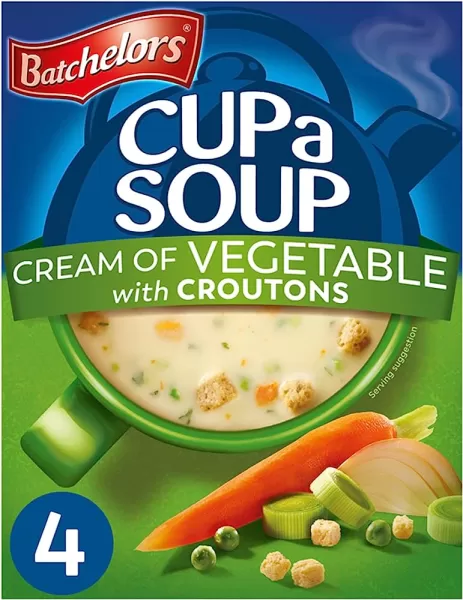 Batchelors Cup a Soup, Cream of Vegetable with Croutons 