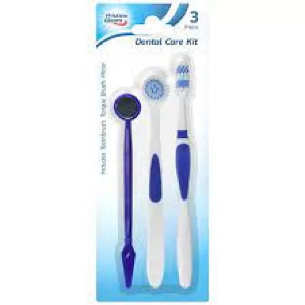 Pristine Gleam Dental Care Kit 3Pk